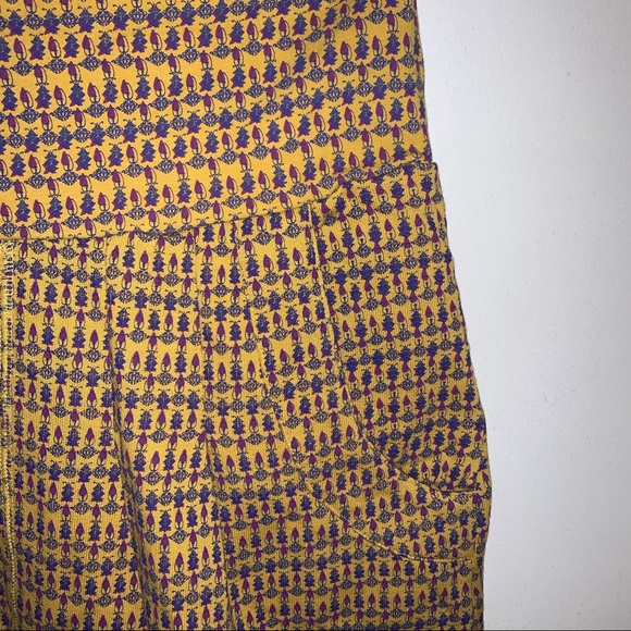 Ethos Paris Baroque Print Organic Cotton Skirt - Picture 2 of 7